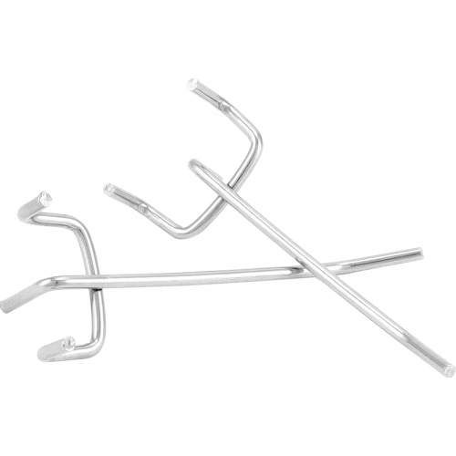 Γάντζοι Pegboard, 20 τεμάχια, για Pegboards και τοίχους εργαλείων, Ανθεκ 2