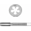 M14 x 1.5 mm Thread Tap and Die Set, Metric Fine Thread External and Internal Threading Tool for Metal Working 2