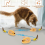 Smart Cat Toy, Rechargeable Remote Control Mouse, Interactive Hunting Toy with Light and Sound Effects 4
