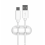 Cable Holder Clips, 5 Pack Desk Cable Organizer, Adjustable Silicone Cable Clips, White, for Home Office Cords 3