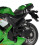 Pull Back Motorrad 1:14 Legierung Grün 6