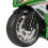 Pull Back Motorrad 1:14 Legierung Grün 2