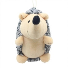 Jouet à mâcher en peluche en forme de hérisson pour chien, jouet interactif pour animaux domestiques, doux et résistant