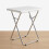 Folding TV Tray Table MDF Top Dinner Snack Side Table Living Room 66cm 2