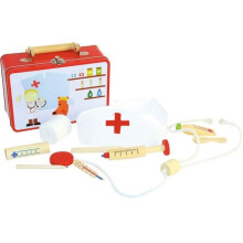 Valigetta da dottore in legno - DOC - Accessori da gioco - Unisex - Bambino - 3 anni e oltre