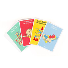 Cartas criativas Piks Oppi - PIKS - Jogo de cartas - Bebê - Branco - Unissex