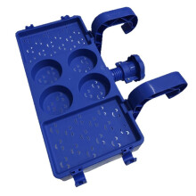 Poolside Bar Tray Hanging Pool Shelf Drink Holder Organizer for Swimming Pool Beer Cups Snacks Soap