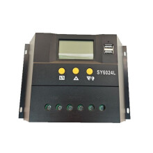 MPPT Solar Controller Photovoltaic Charger Controller with Dual USB for RV Boat Off-Grid System