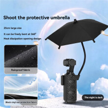 Suporte para Guarda-Chuva À Prova D'Água para Uso Externo, Compatível com Guarda-Chuvas para Pocket 4P/3, Oferece Proteção Contra e Chuva B
