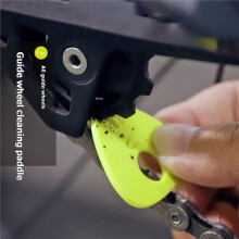 RRSKIT Bicycle Jockey Wheel Cleaning Pick Portable Rear Derailleur Pulley Dirt Scraper Maintenance Tool for Road Bike