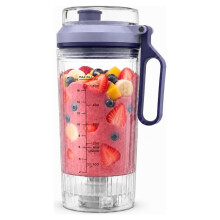 22oz Replacement Travel Cup for Blast Max BC251 Series Twist&Go Removable Vessel Clear Blender Jar,Dishwasher Safe