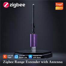Extensor de Alcance Zigbee Tuya USB, Gateway de Alto Ganho, Amplia A Cobertura Zigbee, Amplificador de Rede para uma Vida Inteligente