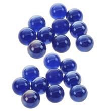 20 Pcs Marbles 16mm Glass Marbles Knicker Glass Balls Decoration Toy Dark