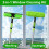 4.5M Telescopic Extendable Window Cleaner Equipment Glass Cleaning Squeegee 4
