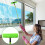 4.5M Telescopic Extendable Window Cleaner Equipment Glass Cleaning Squeegee 10