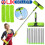 4.5M Telescopic Extendable Window Cleaner Equipment Glass Cleaning Squeegee 11
