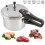 7 LITRE PRESSURE COOKER ALUMINIUM 7L KITCHEN CATERING HOME WITH SPARE GASKET 1