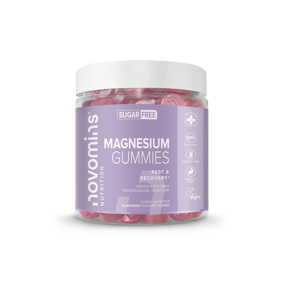 novomins MAGNESIUM GUMMIES 60 Gummies Exp 04/04/27 - Image 3