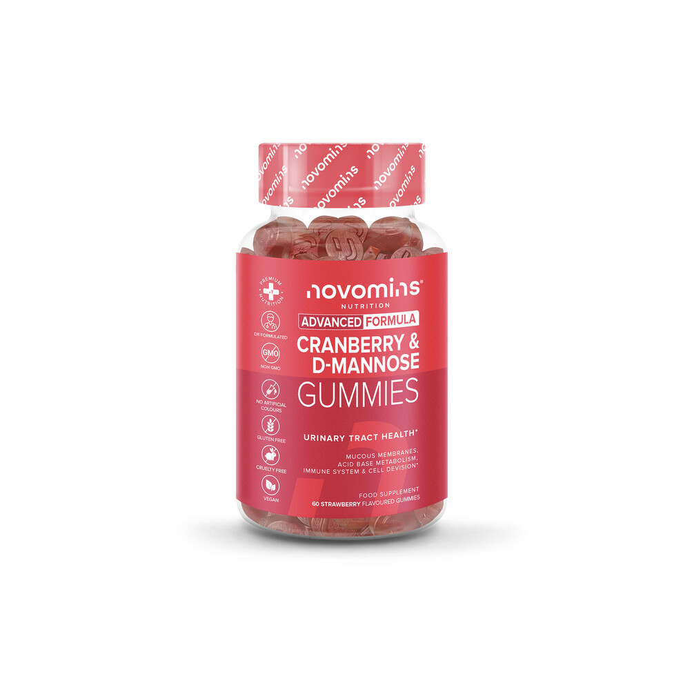 Novomins Cranberry & D-Mannose Gummies - 60 Gummies - Image 3