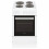 electriQ 50cm Electric Cooker with Single Oven and Solid Hotplate in White 1
