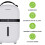 electriQ 5 L Aqua-Dry Compact Compressor Dehumidifier – Quiet, Digital Controls 2