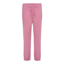 (9-10 Years, Pink) Hummel Girls Cotton Blend Print Regular Sweatpants