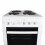 electriQ 50cm Electric Cooker with Single Oven and Solid Hotplate in White 5