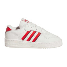 (1 UK, White) Adidas Childrens/Kids Originals Rivalry Leather Trainers