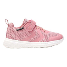 (12 UK Child, Pink/White) Hummel Childrens/Kids Actus Tex Trainers