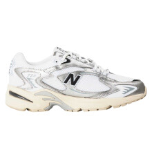 (7 UK, White/Silver) New Balance Mens 725 Trainers