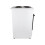 electriQ 50cm Electric Cooker with Single Oven and Solid Hotplate in White 8