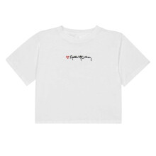 (10 Years, White) Stella McCartney Girls Logo Crop Top