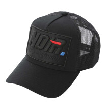 Societe Noir Mens Vitesse Embroidered Logo Trucker Cap