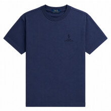 (10-12 Years, Light Navy) Ralph Lauren Childrens/Kids Embroidered Logo Logo T-Shirt