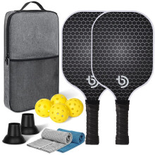 Pickleball-Set – Schläger, Bälle und Tasche aus Fiberglas 14#Modell