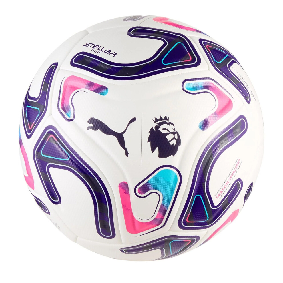 Photos - Football Puma 25/26 Premier League (5, White/Purple)