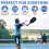 Pickleball-sæt - Glasfiberketsjere, bolde og taske   14#model 5