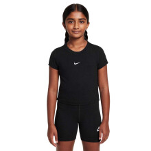 (S, Black) Nike Girls Cropped T-Shirt