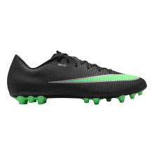(7 UK, Black/Green) Nike Mens Mercurial Academy Low Cut Artificial Ground Football Boots