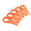 5er Set Herdknopf Kindersicherung Orange 17