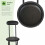 FOLDING BAR STOOL HIGH BACK BLACK PADDED BREAKFAST BAR STOOL ROUND FOLDABLE NEW 3