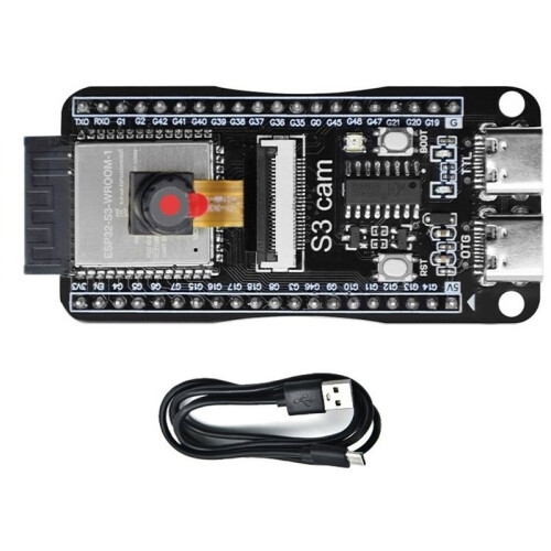 ESP32-S3 CAM Development Board WiFi  Module Onboard ESP32-S3 N16R8 Dual TYPE-C OV3660 Camera