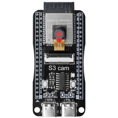 ESP32-S3 CAM Development Board WiFi  Module Onboard ESP32-S3 N16R8 Dual TYPE-C OV3660 Camera 2