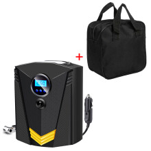 ProDrive Compresseur d'air portable 12V, Gonfleur de pneu numérique 150PSI avec écran LED, pour voiture et moto