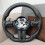 COIKA Volant M Sport pour BMW E90, Chrome Noir, Cuir Perforé 3