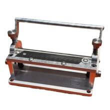 Manual Leather Thinning Machine Cowhide Scraper, for Soft/Hard Vegetable Tanned Leather, Even Cutting & Engraving Tool