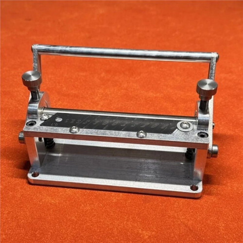 Manual Leather Thinning Machine Cowhide Scraper, for Soft/Hard Vegetable Tanned Leather, Even Cutting & Engraving Tool
