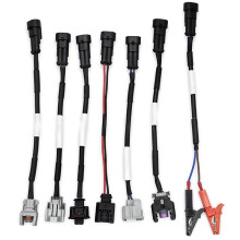 7 Stuks/Set Common Rail Injector Tester Stekker Adapterkabel voor en Injector Nozzle Bedradingskabels