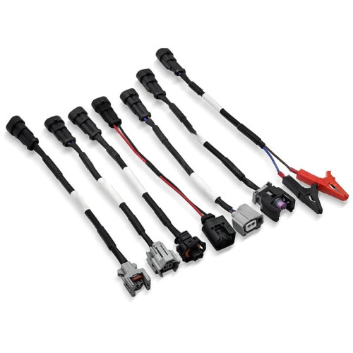 Lot de 7 Câbles Adaptateurs de Test D'Injecteurs Common Rail pour ,  et 1