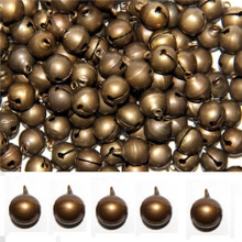 Lot de 10 Petites Clochettes en Bronze, 25 mm, en Alliage Vintage Couleur Cuivre, pour Colliers et Bracelets de Noël